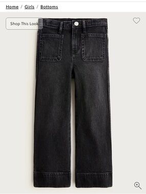 J.Crew Girls’ Sailor stretch denim trouser in Everdeen wash 5